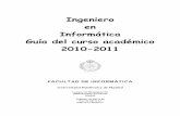 Ingeniero en Informática Guía del curso académico 2010-2011