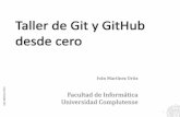 Diapositivas del Taller de Git y GitHub