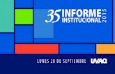Informe institucional 2015