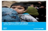 Los niños y niñas de Siria: ¿Una generación perdida?