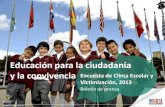 Encuesta de Clima Escolar y Victimización de Bogotá