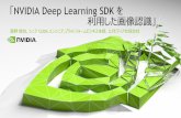 NVIDIA Deep Learning SDK を利用した画像認識