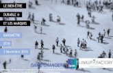 Baromètre Ipsos-Link Up 2016 : le bien-être durable et les marques