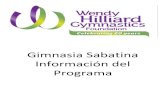 Gimnasia Sabatina Información del Programa