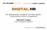 HR digitalization & digital transformation: viene prima l'uovo o la gallina?