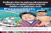 Evo Morales: Ahora las modernas infraestructuras benefician con ...