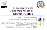 Indicadores de Desempeño -Juan Cristóbal Bonnefoy