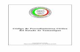 Código de Procedimientos Civiles para el Estado de Tamaulipas