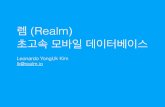 Realm: 초고속 데이터베이스