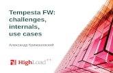 Tempesta FW: challenges, internals, use cases / Александр Крижановский (Tempesta Technologies)