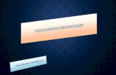 Occlusions neonatales