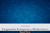 Revisional de vanguardas europeias e de modernismo