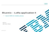 4 Bluemix-LoRa application II