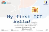My first ICT hello_NLJK