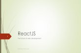 ReactJS presentation