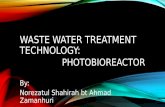 Photo-bioreactor - Norezatul Shahirah bt Ahmad Zamanhuri