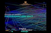 PROGRAMACIÓN 2017 CENTRE POMPIDOU MÁLAGA