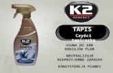 K2 Tapis700 ml - czyszczenie tapicerki