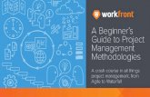 A Beginner's Guide to Project Management Methodologies