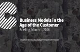Morgenbriefing: Find forretningsmodellen til kundens tidsalder