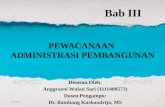 Administrasi pembangunan Dr. Bambang Kusbandrijo,MS
