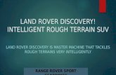 LAND ROVER DISCOVERY! INTELLIGENT ROUGH TERRAIN SUV