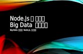 Node.js를 사용한 Big Data 사례연구