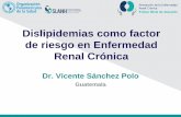 Dislipidemias como factor de riesgo en Enfermedad Renal Cronica