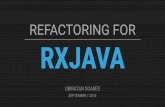 Android DevConference - Refactoring for RxJava