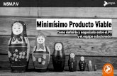 Minimísimo Producto Viable  - PRAGMA - Pablo Mejía