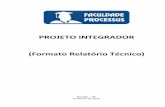 PROJETO INTEGRADOR (Formato Relatório Técnico)