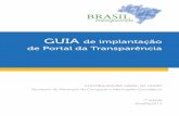 Guia de Implantação de Portal da Transparência