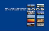 Balanço Energético do Rio Grande do Sul 2009 - ano base 2008