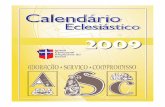 Calendário Eclesiástico(2009)