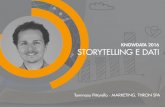 Storytelling e Dati: vendere (o convertire) significa raccontare storie - KnowData2, Bologna, 18/11/2016