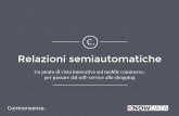 Relazioni semiautomatiche - KnowData2, Bologna, 18/11/2016