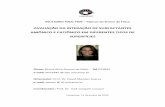 avaliação da interação de surfactantes aniônico e catiônico em ...