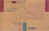 William James - A Vontade de Crer
