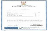 Roxann matric certificate