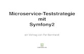 Microservice Teststrategie mit Symfony2