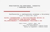 Development of legal and institutional framework, MAFRD (croatian)