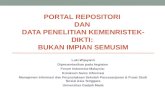 Portal repositori dan data penelitian kemenristek dikti1