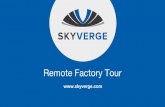SkyVerge - Remote Factory Tour