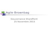 Agile Brown Bag: Gouvernance SharePoint