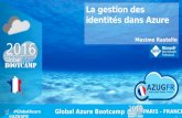 [GAB2016] La gestion des identités avec Azure - Maxime Rastello