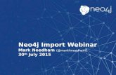 Neo4j Import Webinar