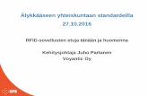 RFID sovellukset tänään ja huomenna, Partanen Juho