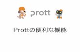 Prott 1st Anniversary - user support and tips