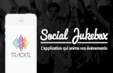 Portfolio événementiel Tracktl - Le social jukebox pour toutes vos soirées