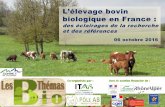 Sommet2016 _ Les élevages de bovins bio en France: Choix de conduite, génétique et résultats techniques